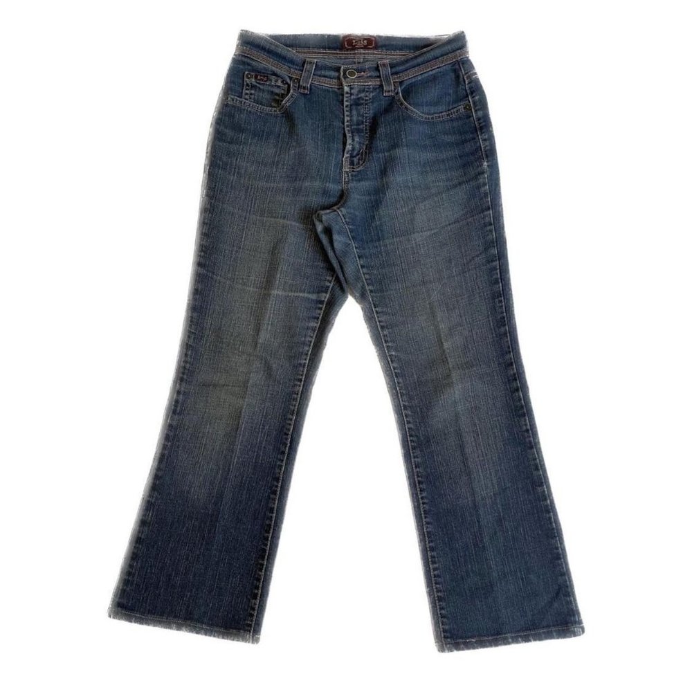 Vintage 90s Whimsigothic Midrise Flare Jeans